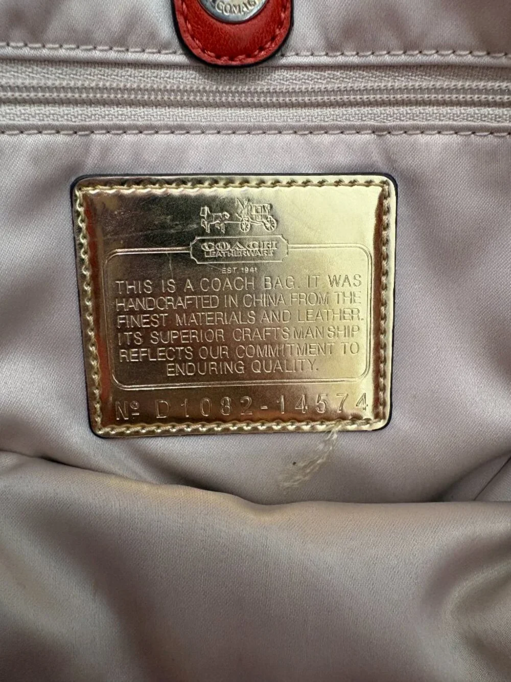 Coach madison carryall